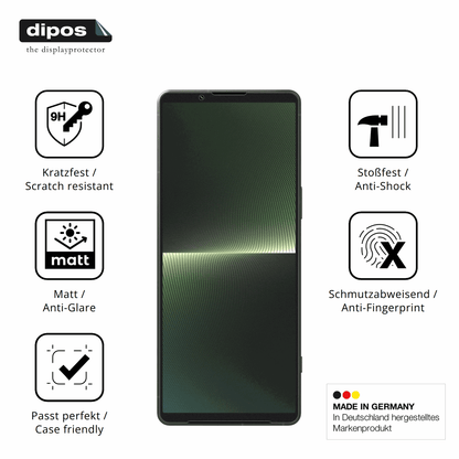 Displayschutz hergestellt in Deutschland, höchste Qualität made in Germany