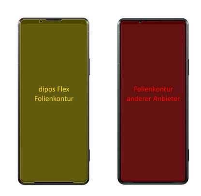 2x Screen Protector for Sony Xperia Pro-I Protective Film covers 100% dipos Flex