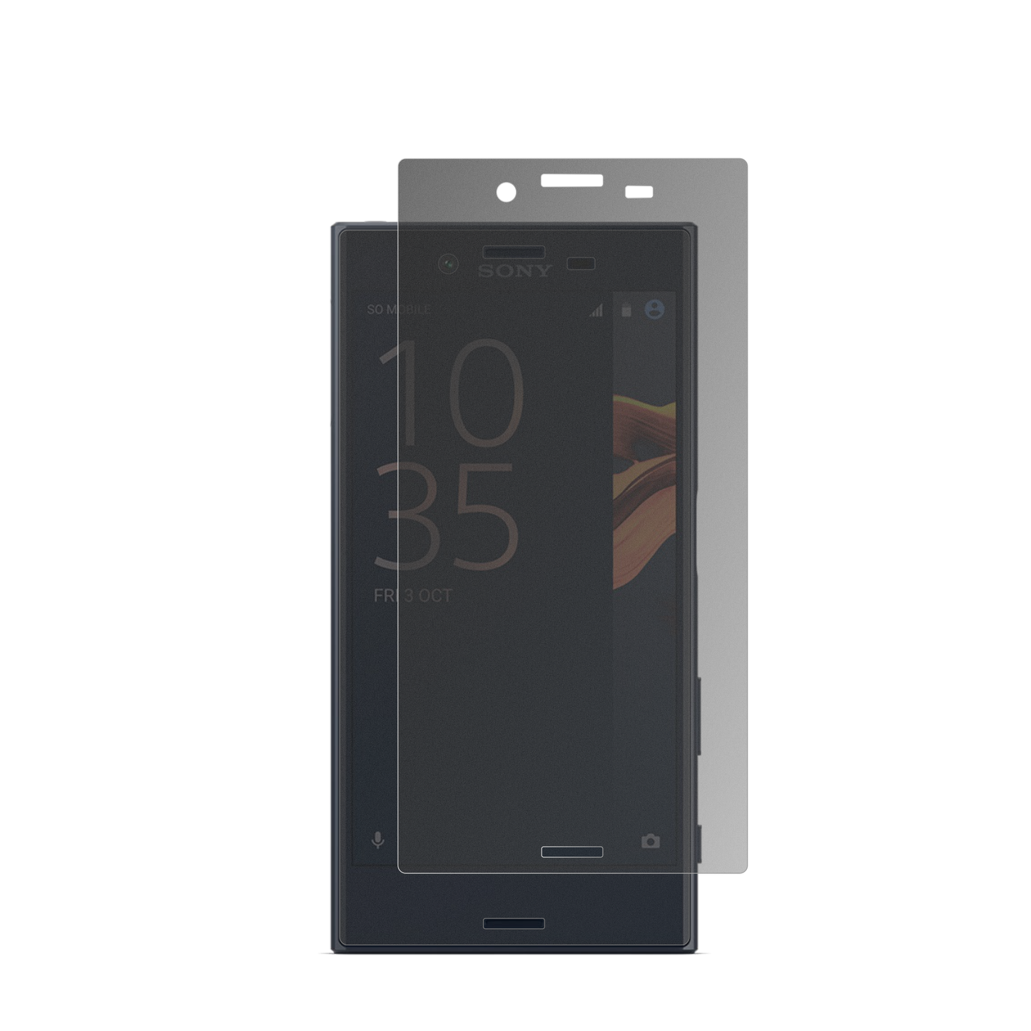 Full Cover Privacy Blickschutzfolie für Sony Xperia X Compact