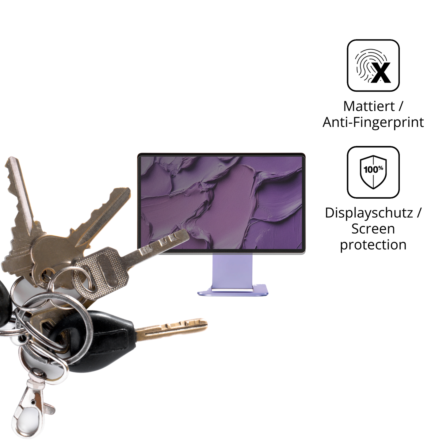 Blickschutzfolie für Sotsu FlipAction Touch 14 Zoll matt Schutzfolie Privacy