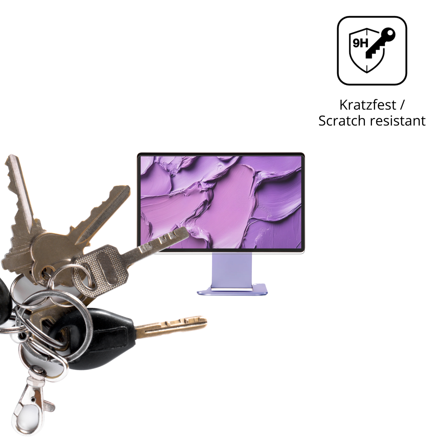 2x 9H Schutzfolie matt für Sotsu FlipAction Touch 14 Zoll Panzerfolie