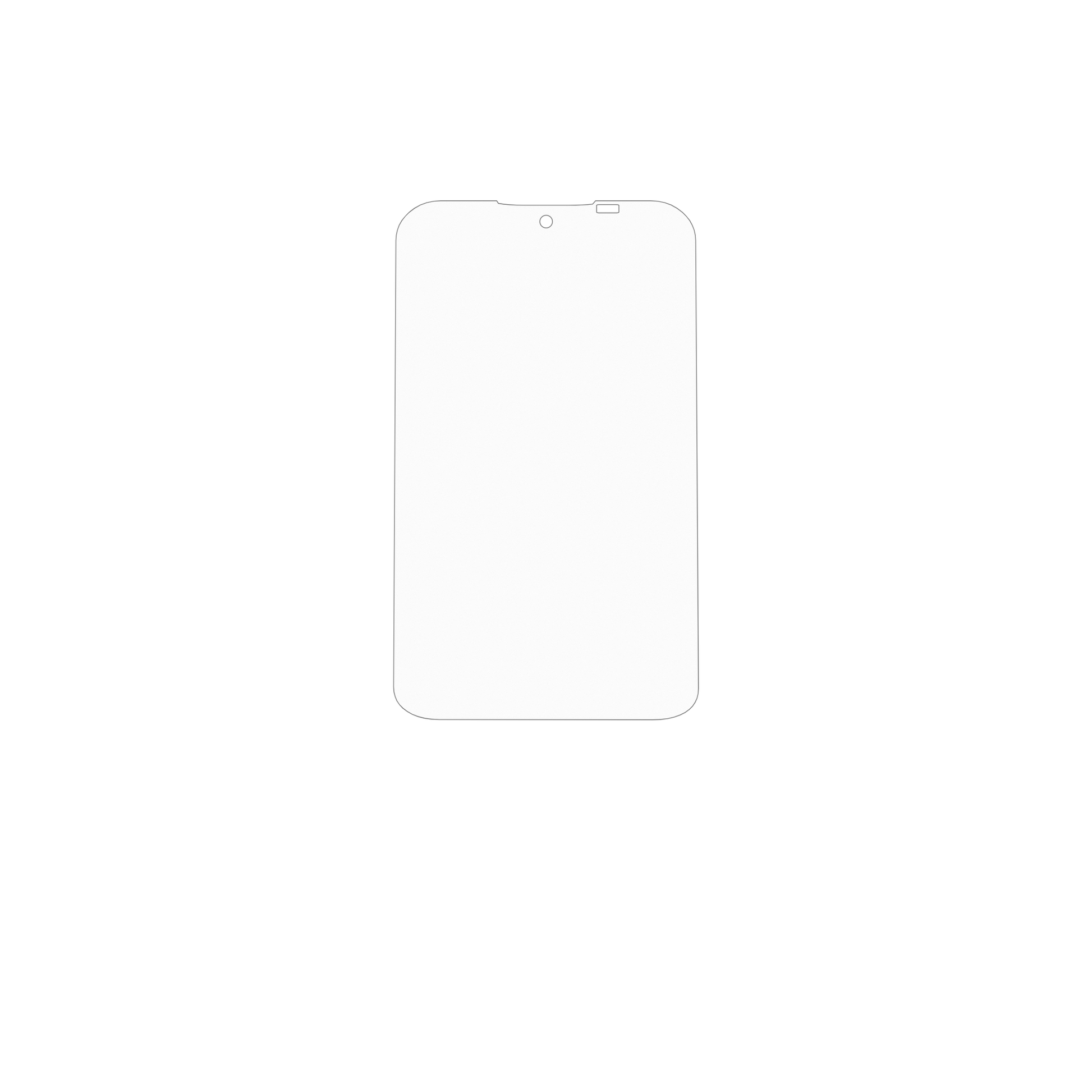 dipos Displayschutz für SPC Zeus 2, mattierte Oberfläche, geringe Dicke und perfekte Passform