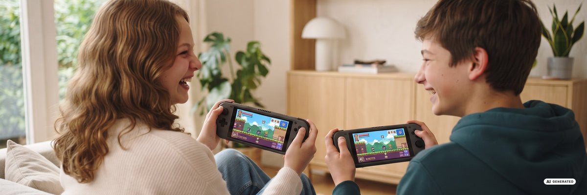 Game Console Screen Protectors – AI-generated illustrative image