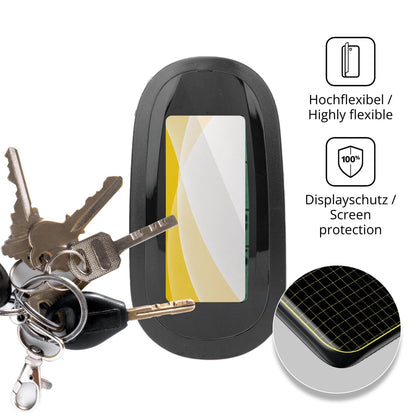 dipos Displayschutz für SPORTARC KT-LCD6, transparente Oberfläche, geringe Dicke und perfekte Passform