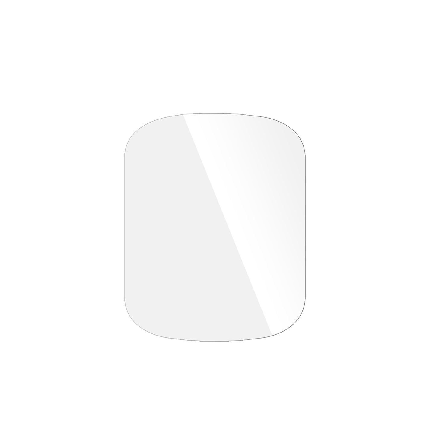 dipos Displayschutz für Stecei S68 1.95 Zoll, transparente Oberfläche, geringe Dicke und perfekte Passform