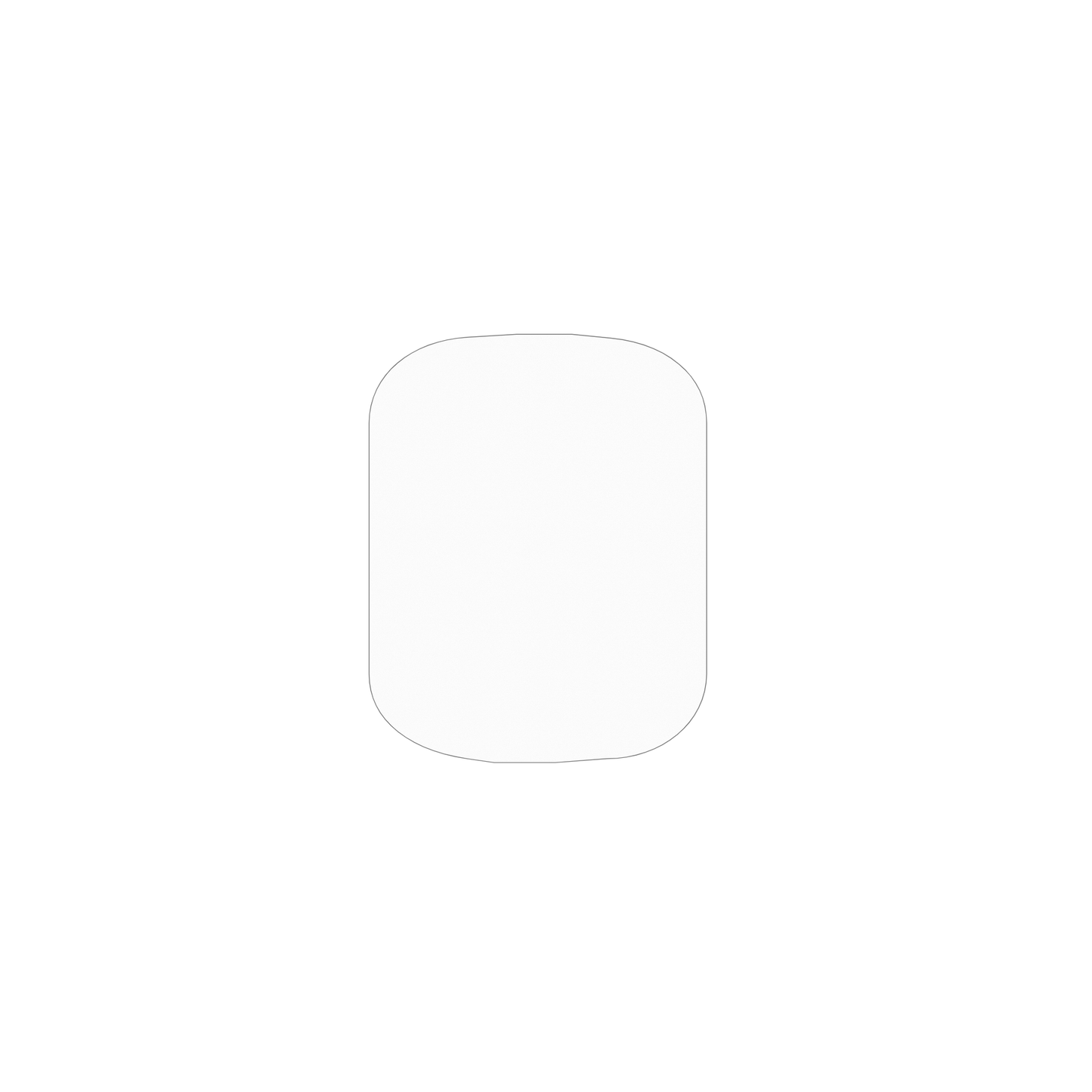 dipos Displayschutz für steceis68 1.95 smartwatch, mattierte Oberfläche, geringe Dicke und perfekte Passform