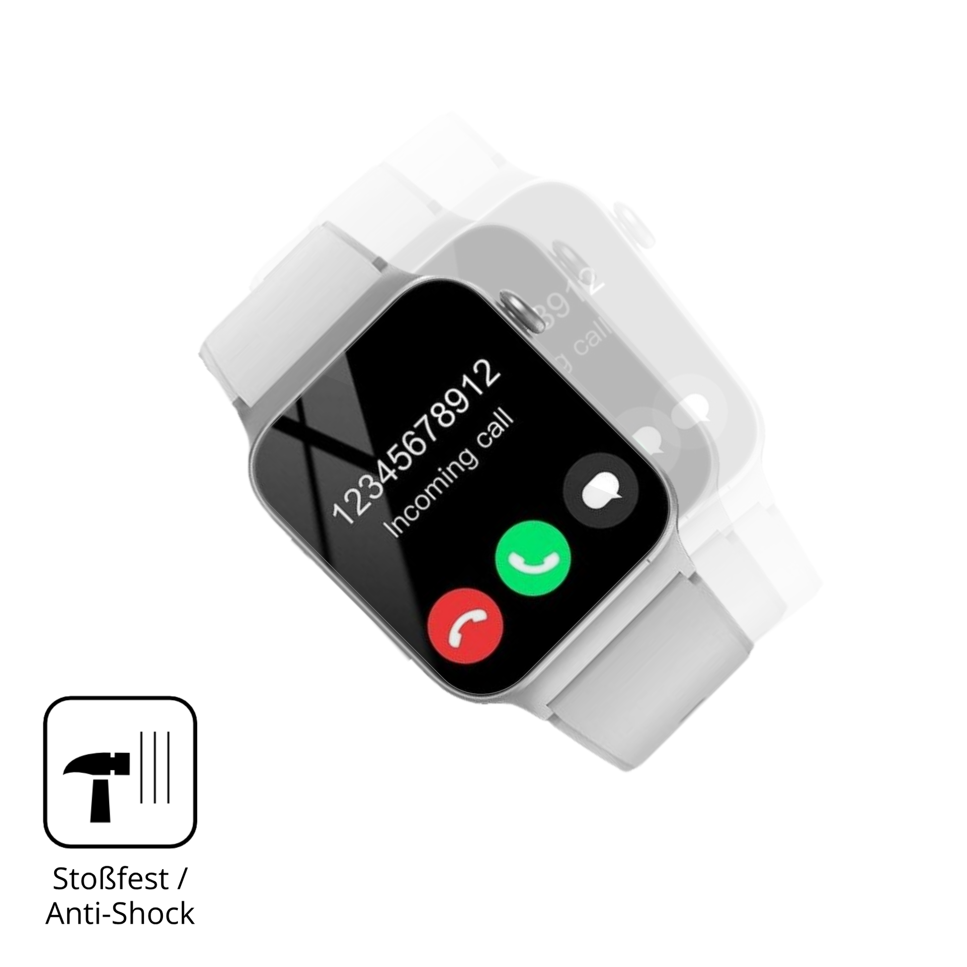 Schutz gegen Kratzer auf dem Stecei T50s Glas durch Schlüssel oder Ähnliches