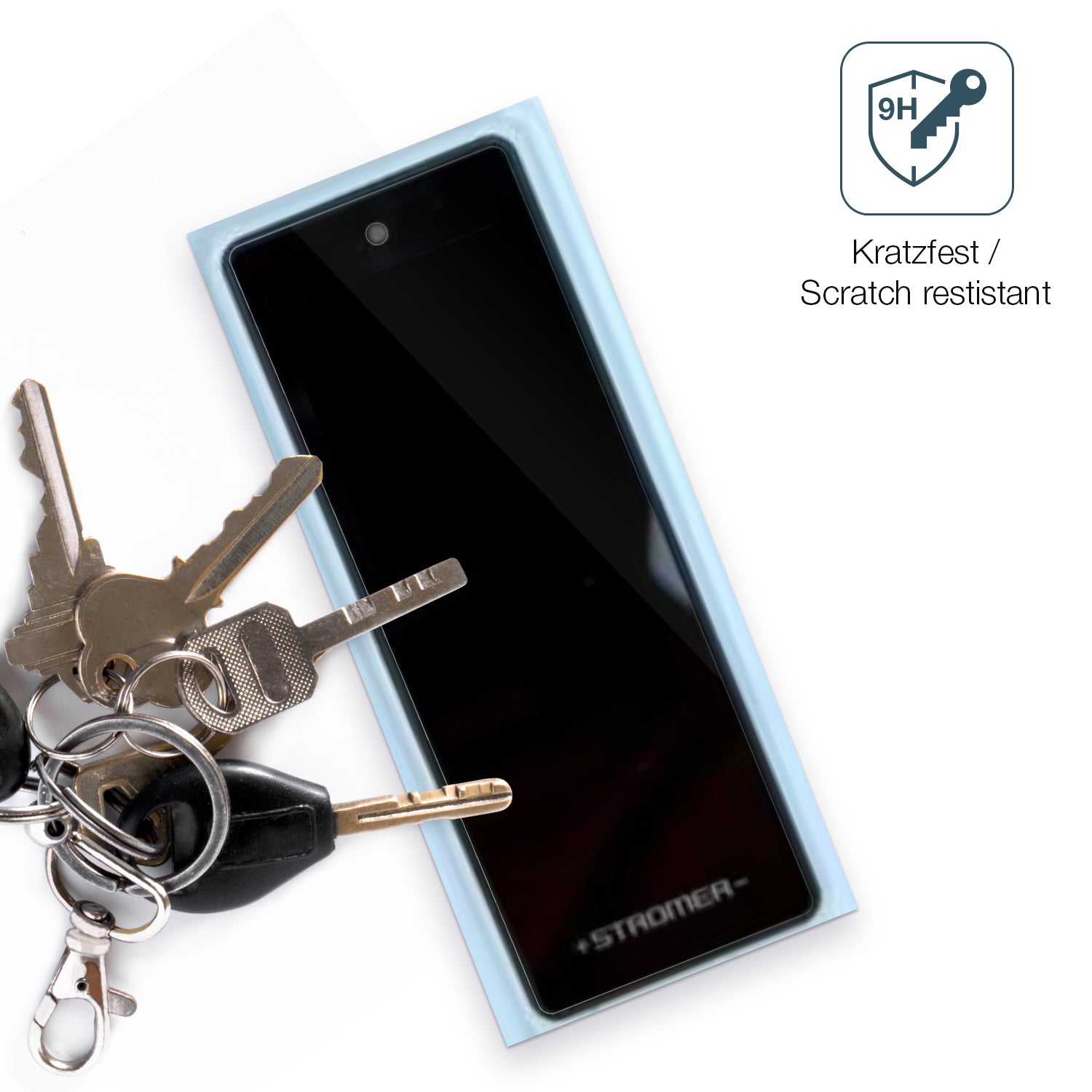 dipos Displayschutz für Stromer ST3 Omni, transparente Oberfläche, perfekte Passform auch für die Rundungen