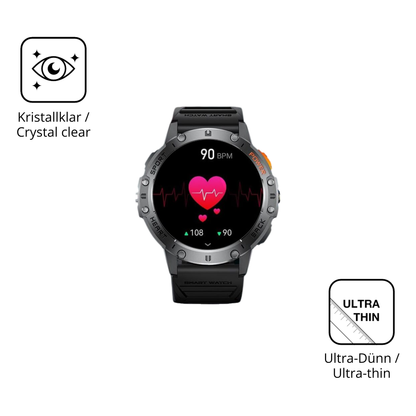 Dünne und klare Folie passend zugeschnitten für Sunkta FV23-D-GS