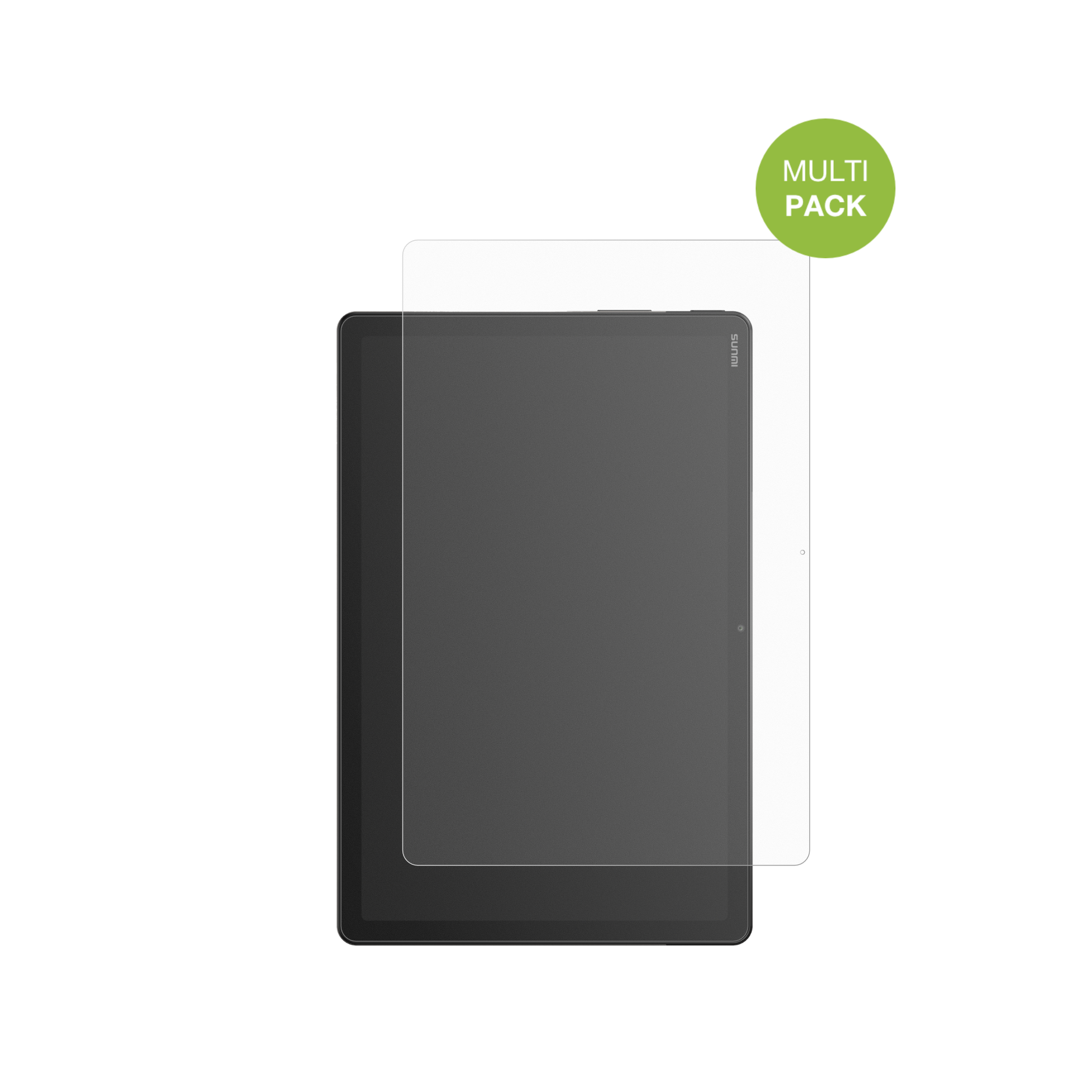 SunmiCPad 11 mit aufgebrachter dipos Displayschutzfolie, die lästige Fingerabdrücke minimiert