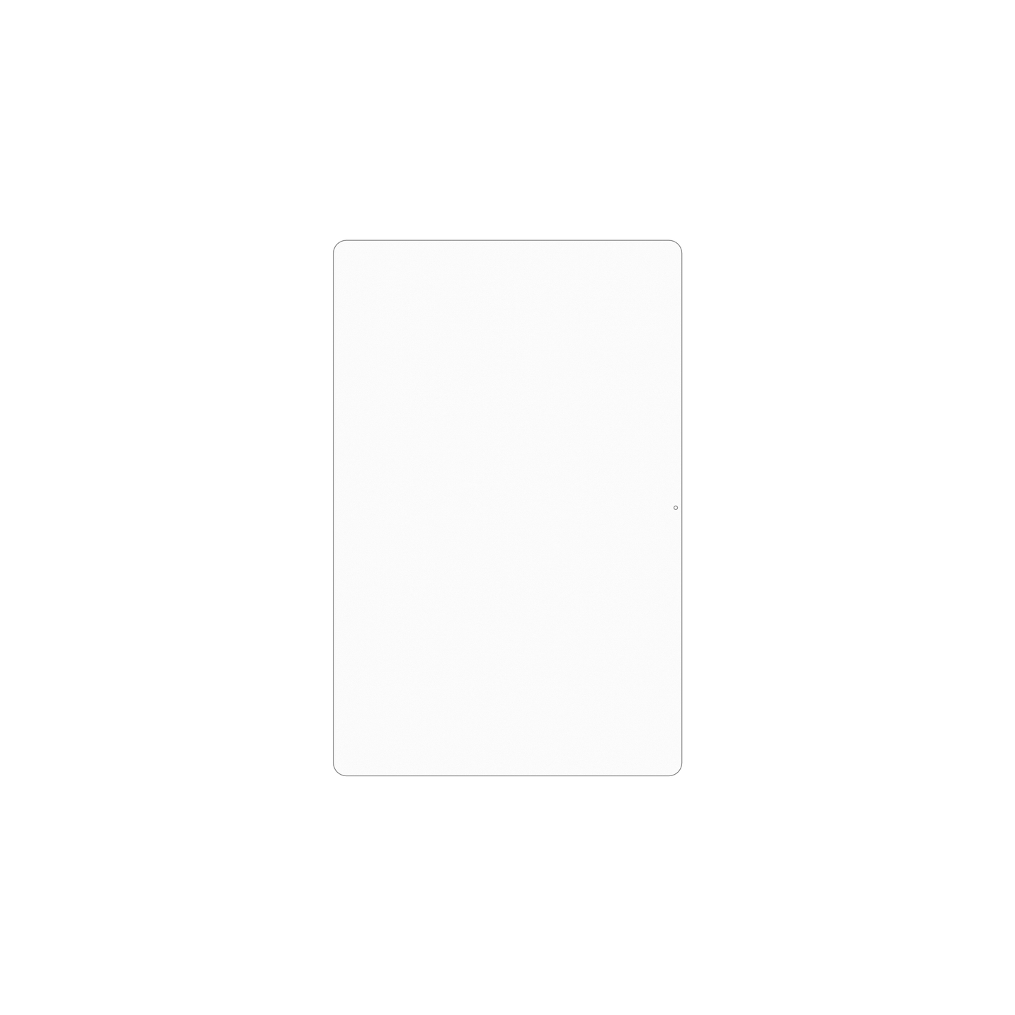 dipos Displayschutz für Sunmi CPad 11, mattierte Oberfläche, geringe Dicke und perfekte Passform