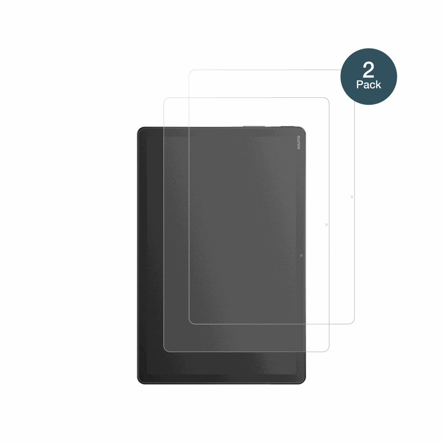 SunmiCPad 11 mit aufgebrachter dipos Panzerfolie, die lästige Fingerabdrücke minimiert
