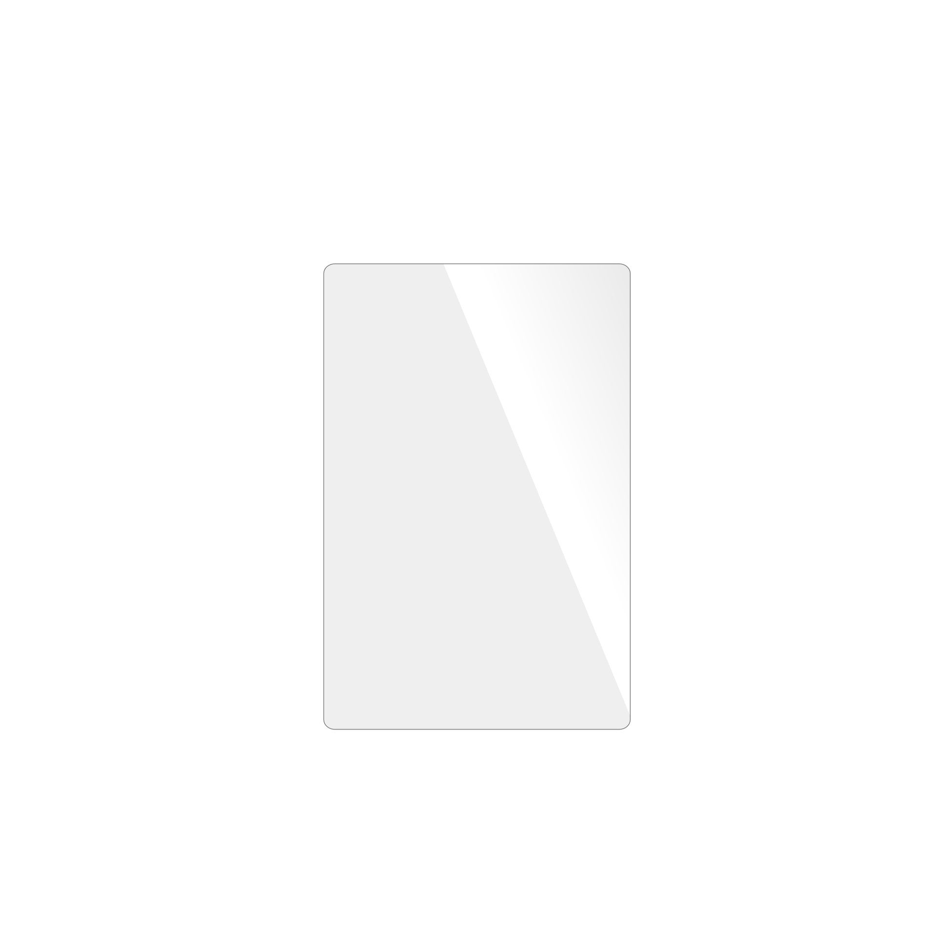 dipos Displayschutz für Sunmi CPad 14 Zoll, transparente Oberfläche, geringe Dicke und perfekte Passform