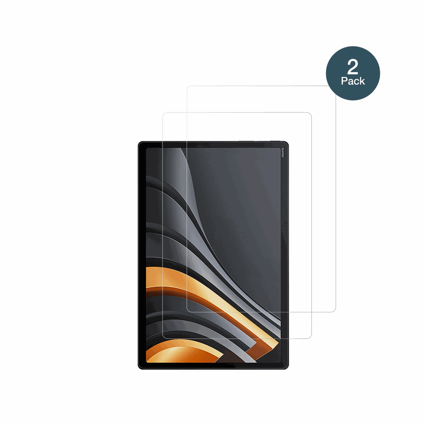 SunmiCPad 14 Zoll mit aufgebrachter dipos Flex Schutzfolie, glasklare Darstellung ohne Einschränkungen