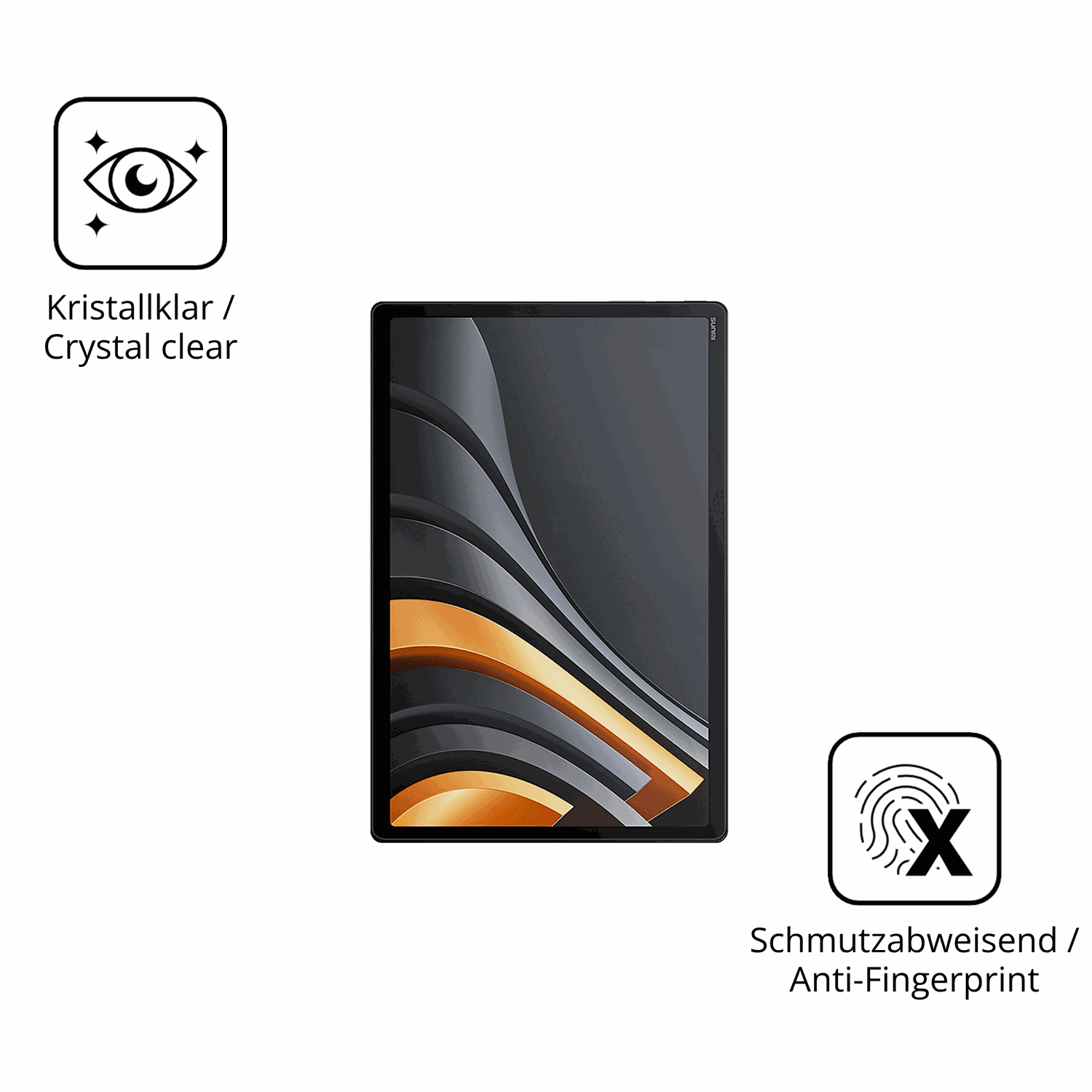 Flexible TPU-Folie passend zugeschnitten für Sunmi CPad 14 Zoll, vollständige Abdeckung