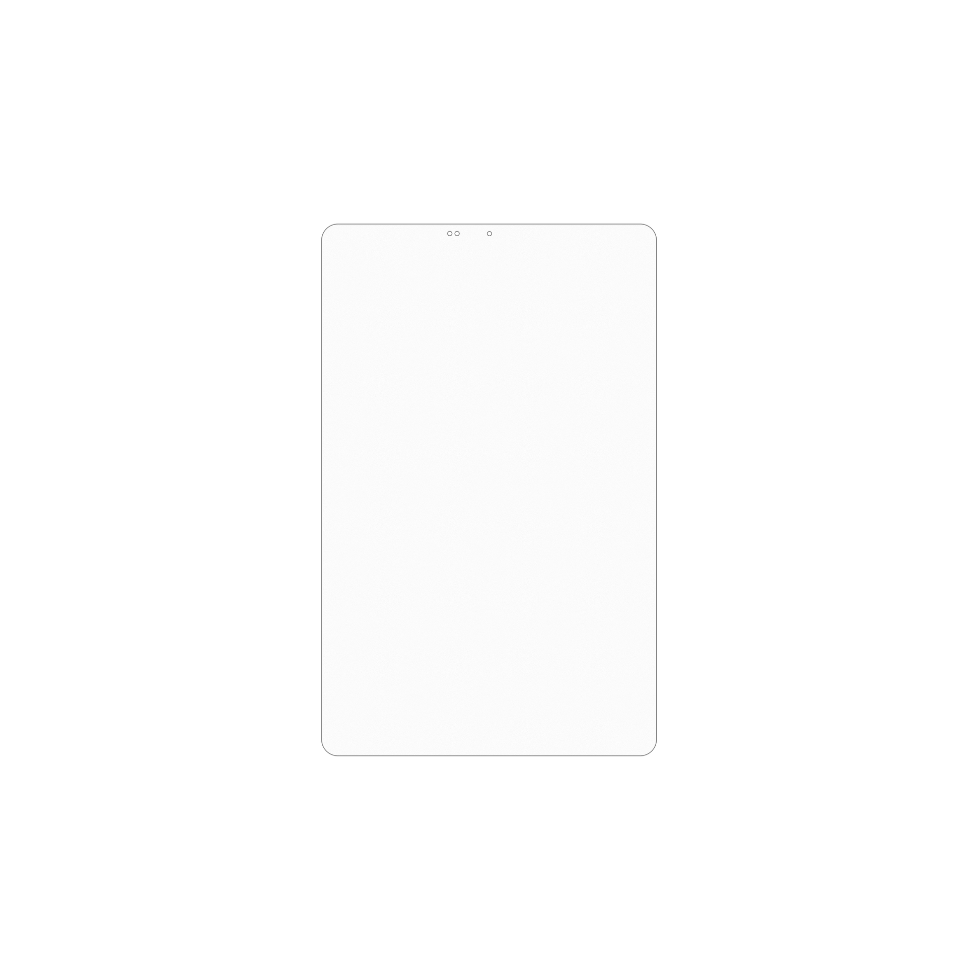 dipos Displayschutz für Sunmi CPad 8.7, mattierte Oberfläche, geringe Dicke und perfekte Passform
