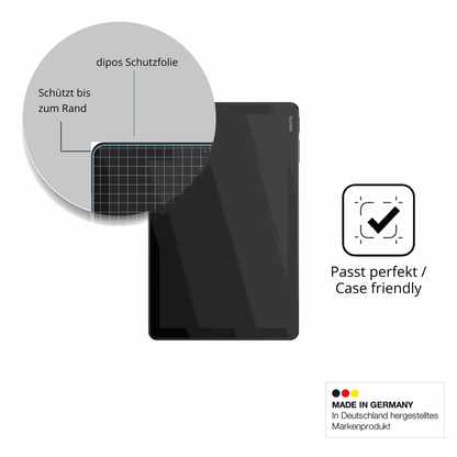Besonders flexibler Displayschutz mit Anti-Shock-Schicht im Materialmix