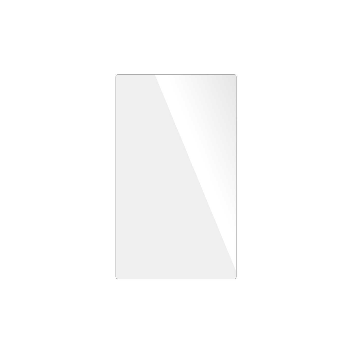 dipos Displayschutz für Sunmi Flex 3 22 Zoll, transparente Oberfläche, geringe Dicke und perfekte Passform