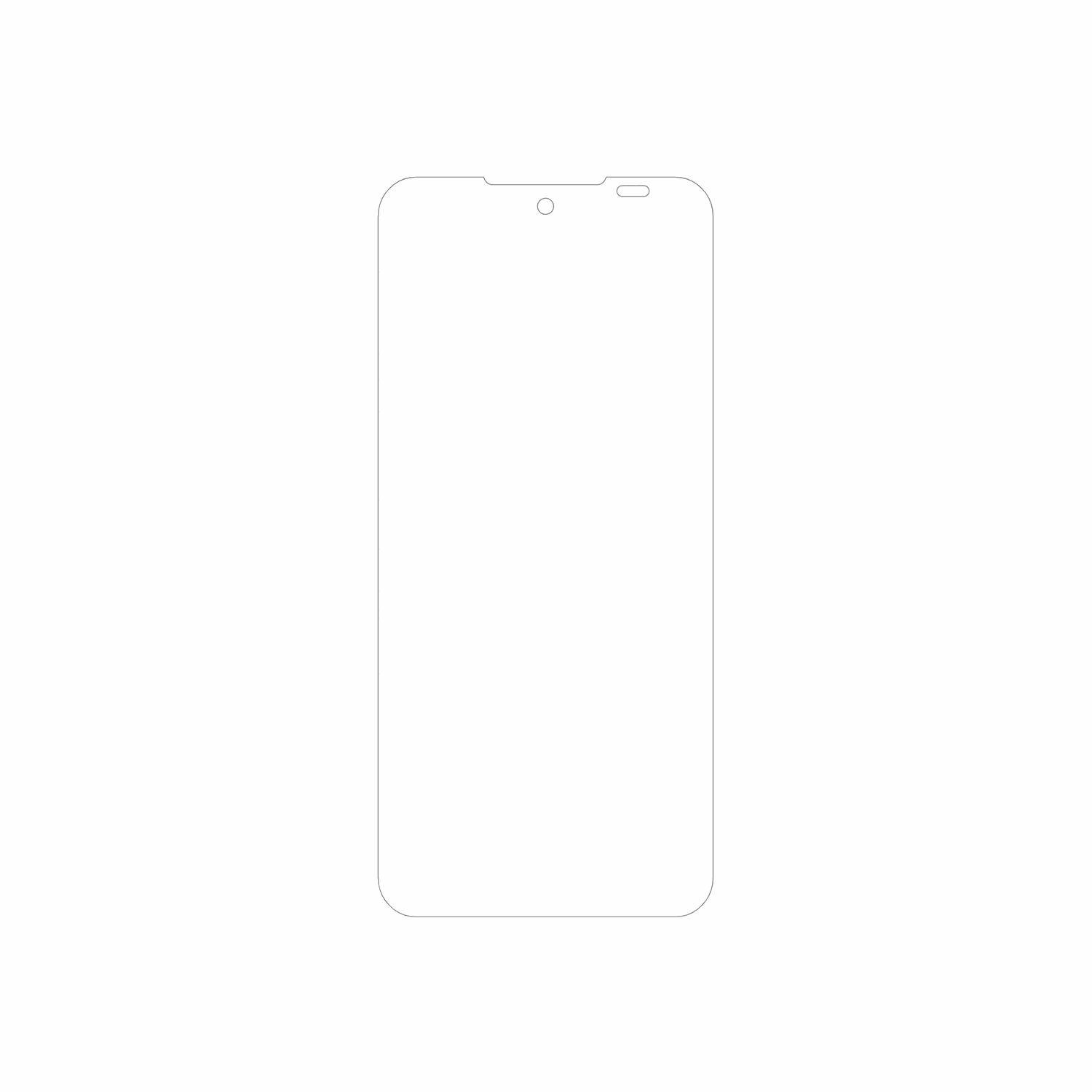 dipos Displayschutz für Sunmi L3, mattierte Oberfläche, geringe Dicke und perfekte Passform