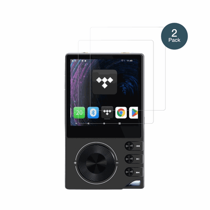 SurfansF20 Pro mit aufgebrachter dipos Flex Schutzfolie, glasklare Darstellung ohne Einschränkungen