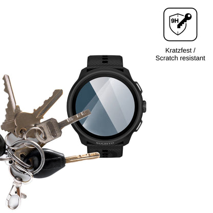 2x Screen Protector for Suunto Run 2 Flexible Glass 9H dipos