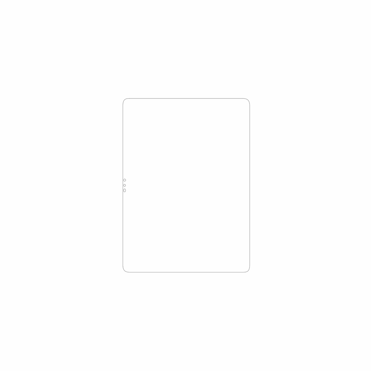dipos Displayschutz für SVITOO V13, mattierte Oberfläche, geringe Dicke und perfekte Passform