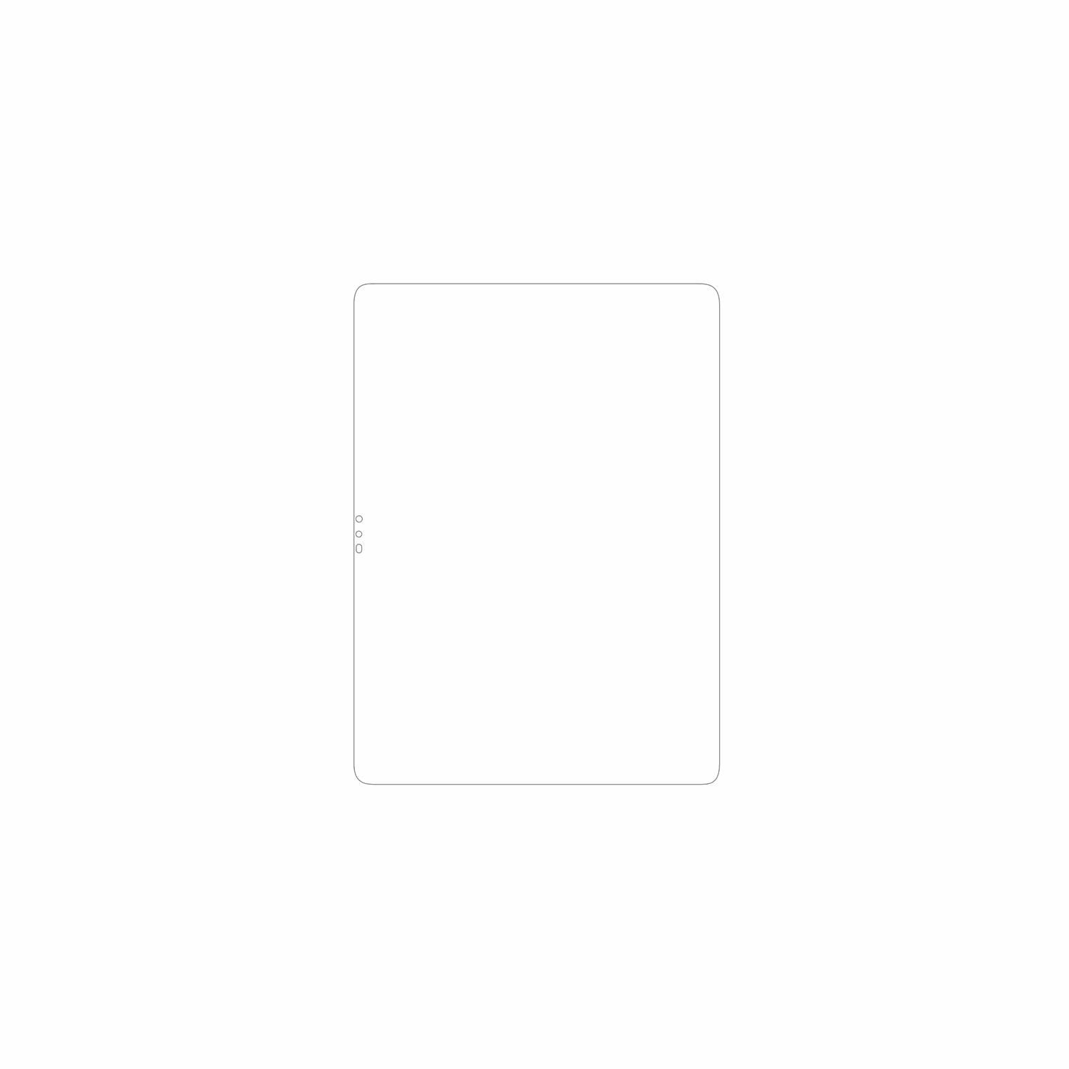 dipos Displayschutz für SVITOO V13, mattierte Oberfläche, geringe Dicke und perfekte Passform