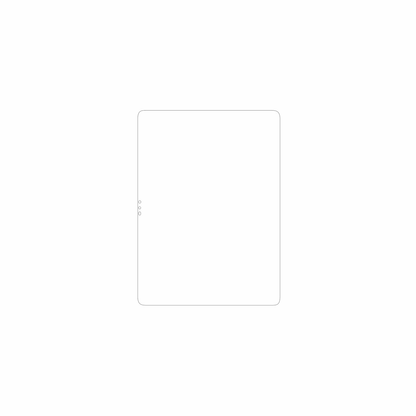 dipos Displayschutz für SVITOO V13, mattierte Oberfläche, geringe Dicke und perfekte Passform