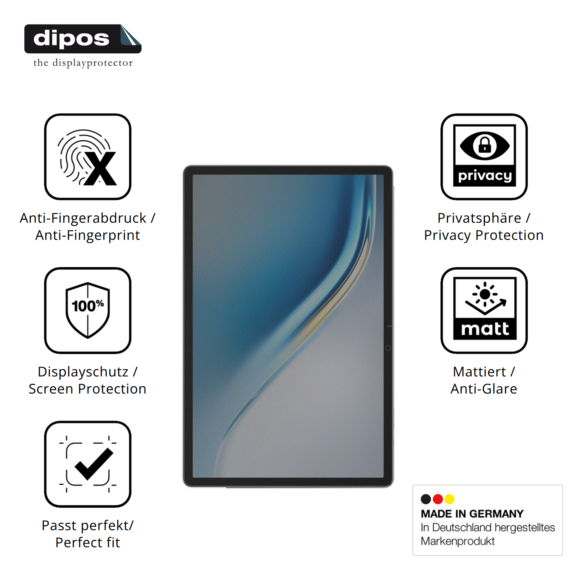 Privatsphäre-Schutz durch Sichtschutz-Folie passend zugeschnitten für Svitoo G99