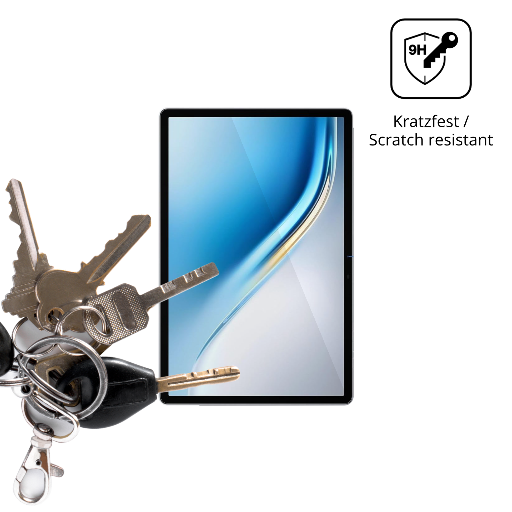 dipos Displayschutz für Svitoo G99, transparente Oberfläche, perfekte Passform auch für die Rundungen