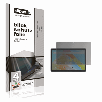 Blickschutzfolie von dipos passend für svitoop11-t11, präziser Zuschnitt und blasenfrei montiert