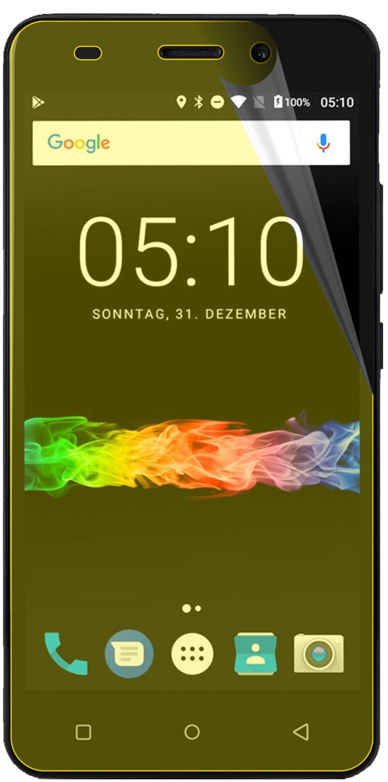 dipos Displayschutz für Swisstone SD 510, transparente Oberfläche, geringe Dicke und perfekte Passform