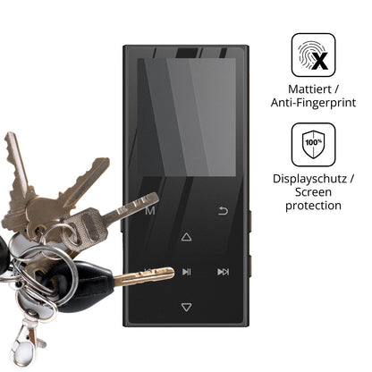 dipos Displayschutz für SWOFY D50, mattierte Oberfläche, Blickschutzfilter und perfekter Passform