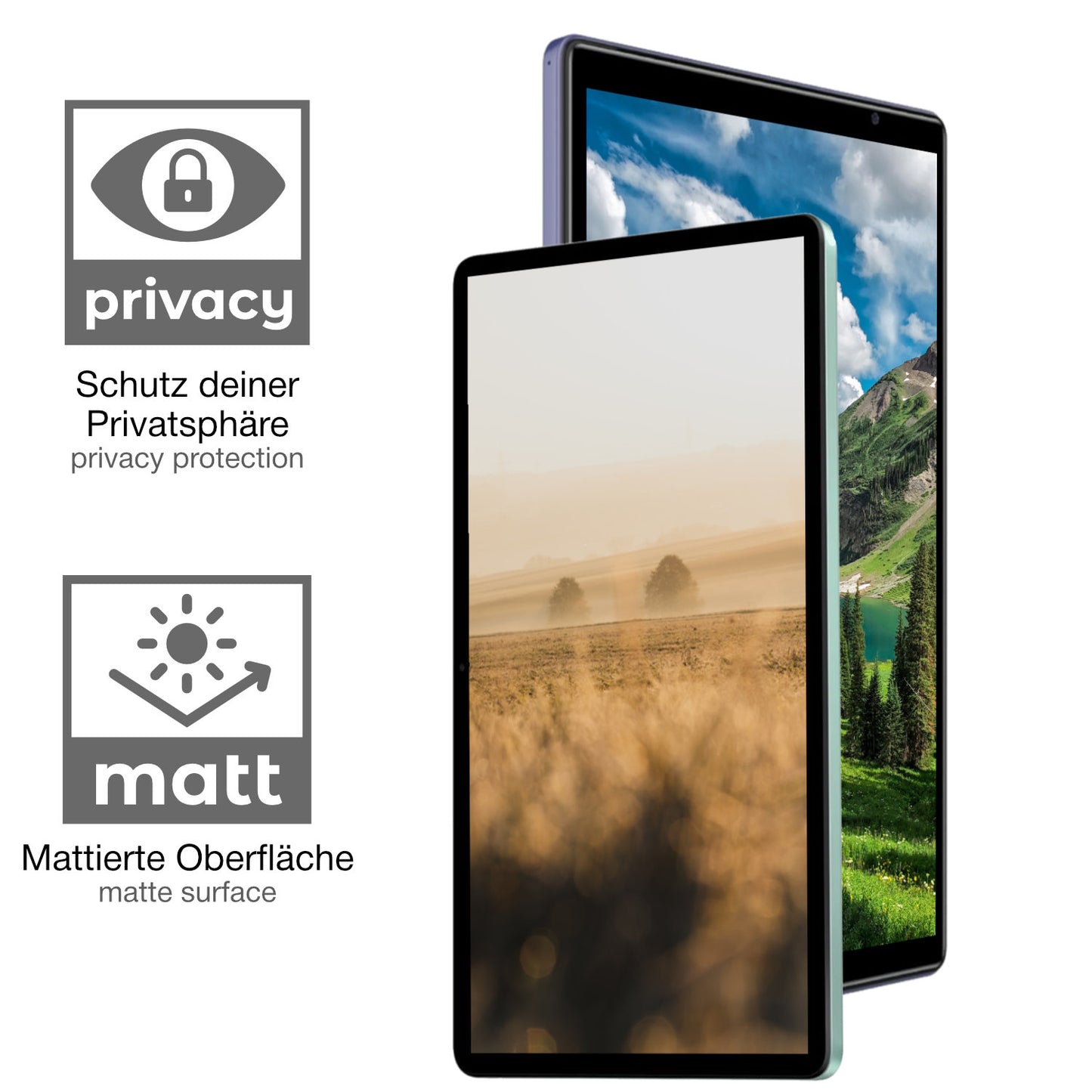 Blickschutzfolie für Huawei MatePad Pro 13.2 matt Schutzfolie Privacy
