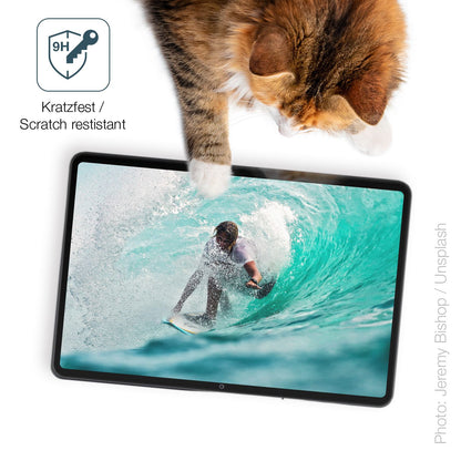 dipos Displayschutz für Tabwee T80, mattierte Oberfläche, robuste Festigkeit und perfekte Passform