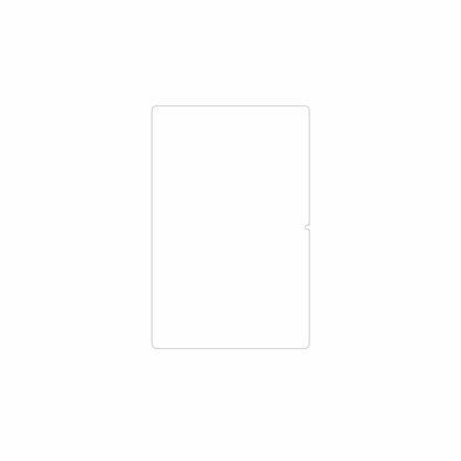 dipos Displayschutz für TABWEE T50, mattierte Oberfläche, geringe Dicke und perfekte Passform