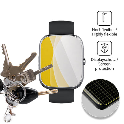 dipos Displayschutz für taopodo S80X-HHH, transparente Oberfläche, geringe Dicke und perfekte Passform