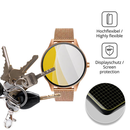 dipos Displayschutz für TAOPON Nero, transparente Oberfläche, geringe Dicke und perfekte Passform