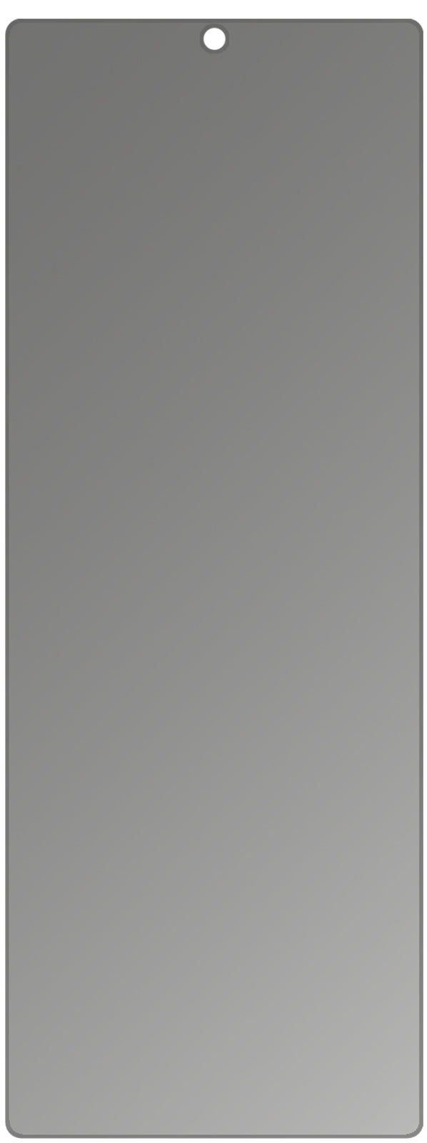 dipos Displayschutz für TCL 10 Pro, mattierte Oberfläche, Blickschutzfilter und perfekter Passform