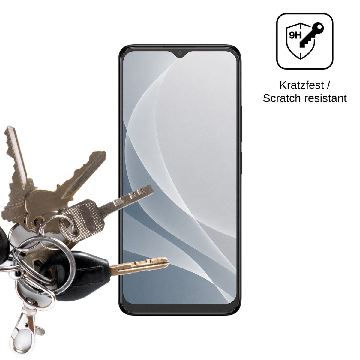 2x Screen Protector for TCL K12 matte Flexible Glass 9H dipos