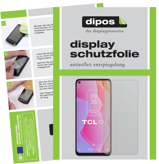 Screen Protector for TCL 10L Protection Anti Glare dipos