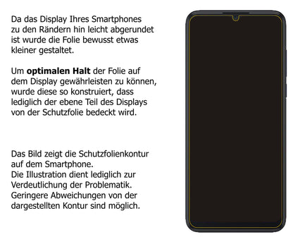 1x Schutzfolie matt für TCL 305 Display-Schutzfolie