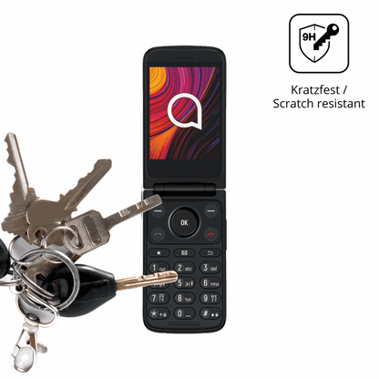 dipos Displayschutz für TCL One Touch 4043D, mattierte Oberfläche, robuste Festigkeit und perfekte Passform