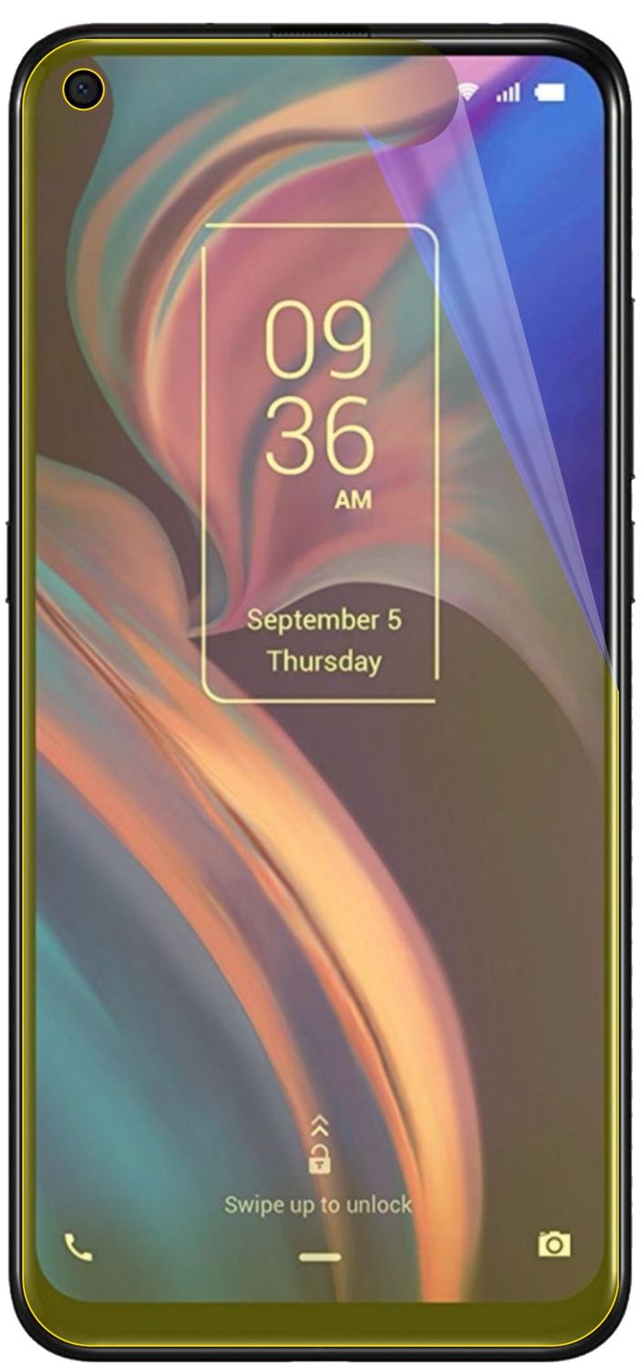 3x Full Cover Screen Protector for TCL Plex – Covers Curved Edges | dipos