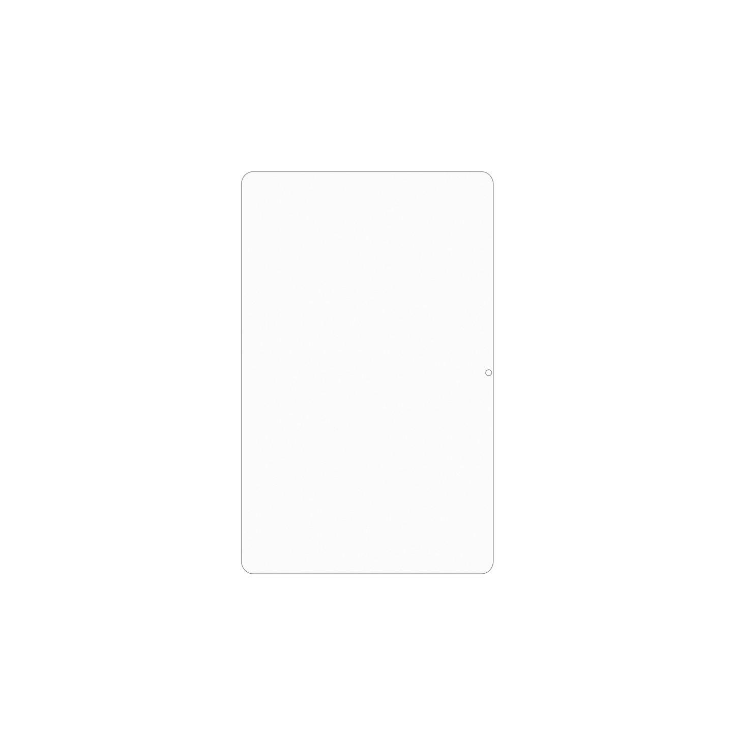 dipos Displayschutz für TCL Tab 10 Gen 4, mattierte Oberfläche, geringe Dicke und perfekte Passform