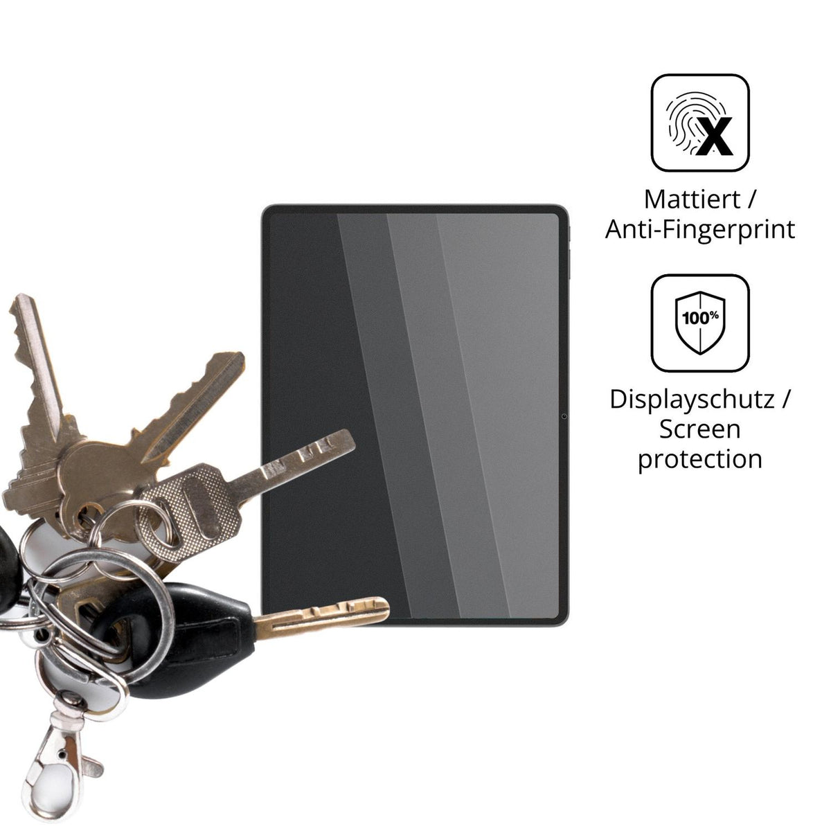 dipos Displayschutz für Teclast ArtPad 13.2 Zoll, mattierte Oberfläche, Blickschutzfilter und perfekter Passform