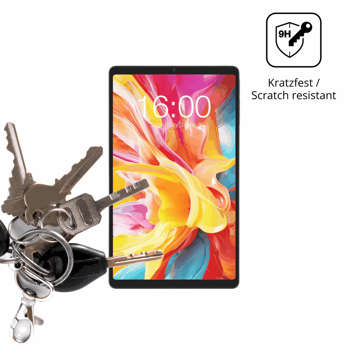 dipos Displayschutz f�r Teclast T50 Mini, mattierte Oberfl�che, robuste Festigkeit und perfekte Passform
