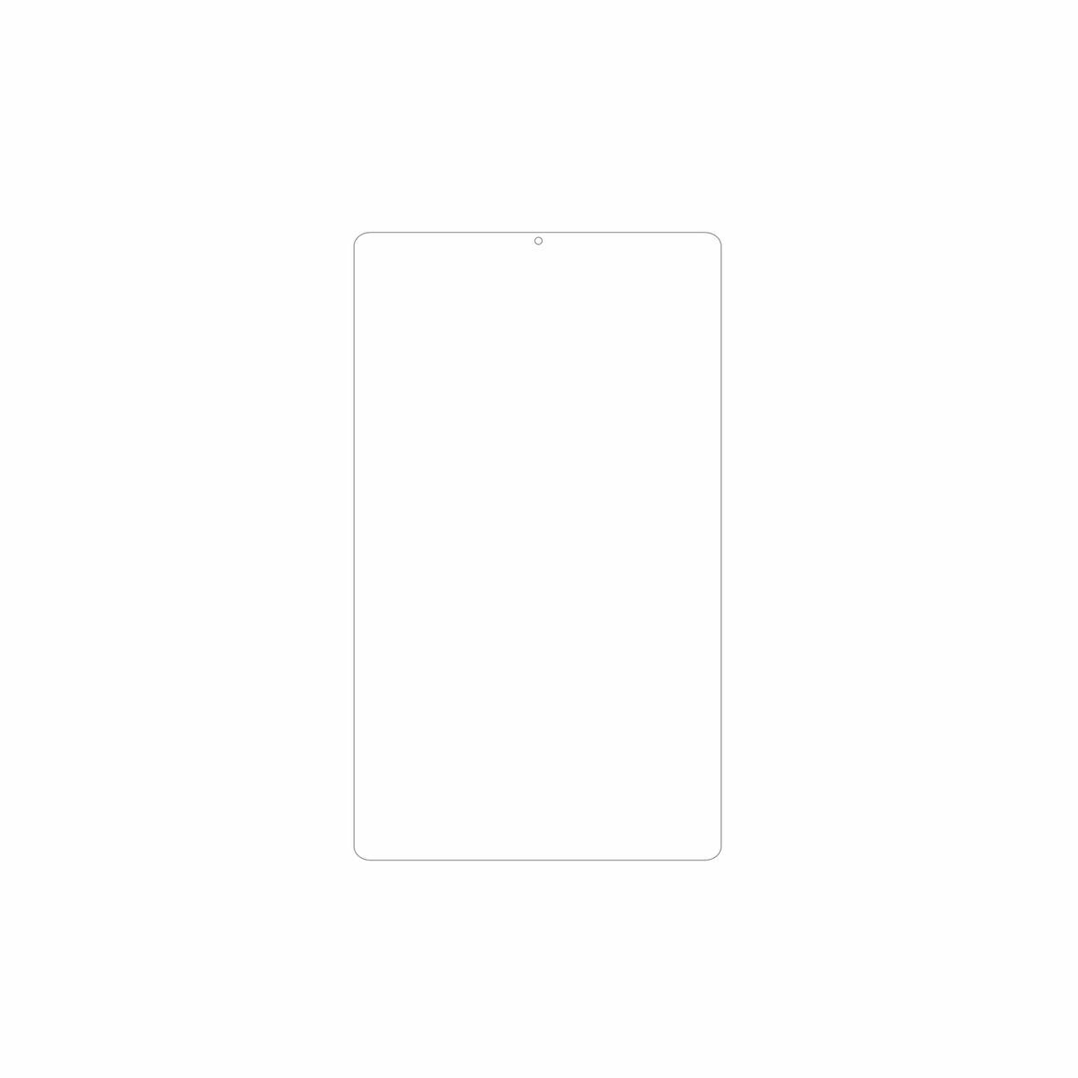 dipos Displayschutz f�r Teclast T50 Mini, mattierte Oberfl�che, geringe Dicke und perfekte Passform