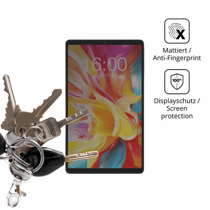 dipos Displayschutz f�r Teclast T50 Mini, mattierte Oberfl�che, Blickschutzfilter und perfekter Passform