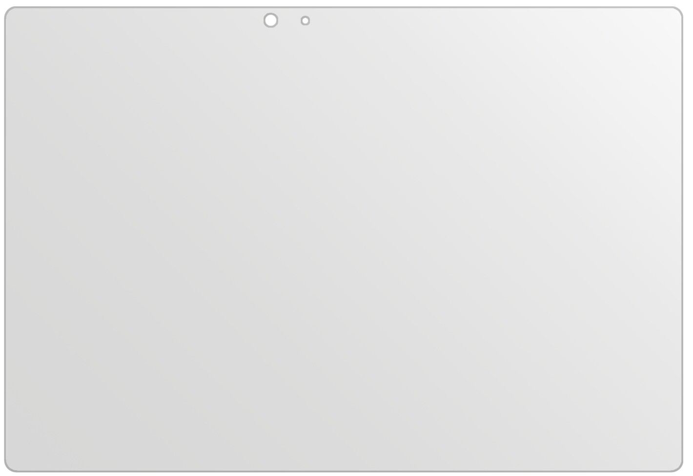 dipos Displayschutz für Teclast TPad T10, mattierte Oberfläche, geringe Dicke und perfekte Passform